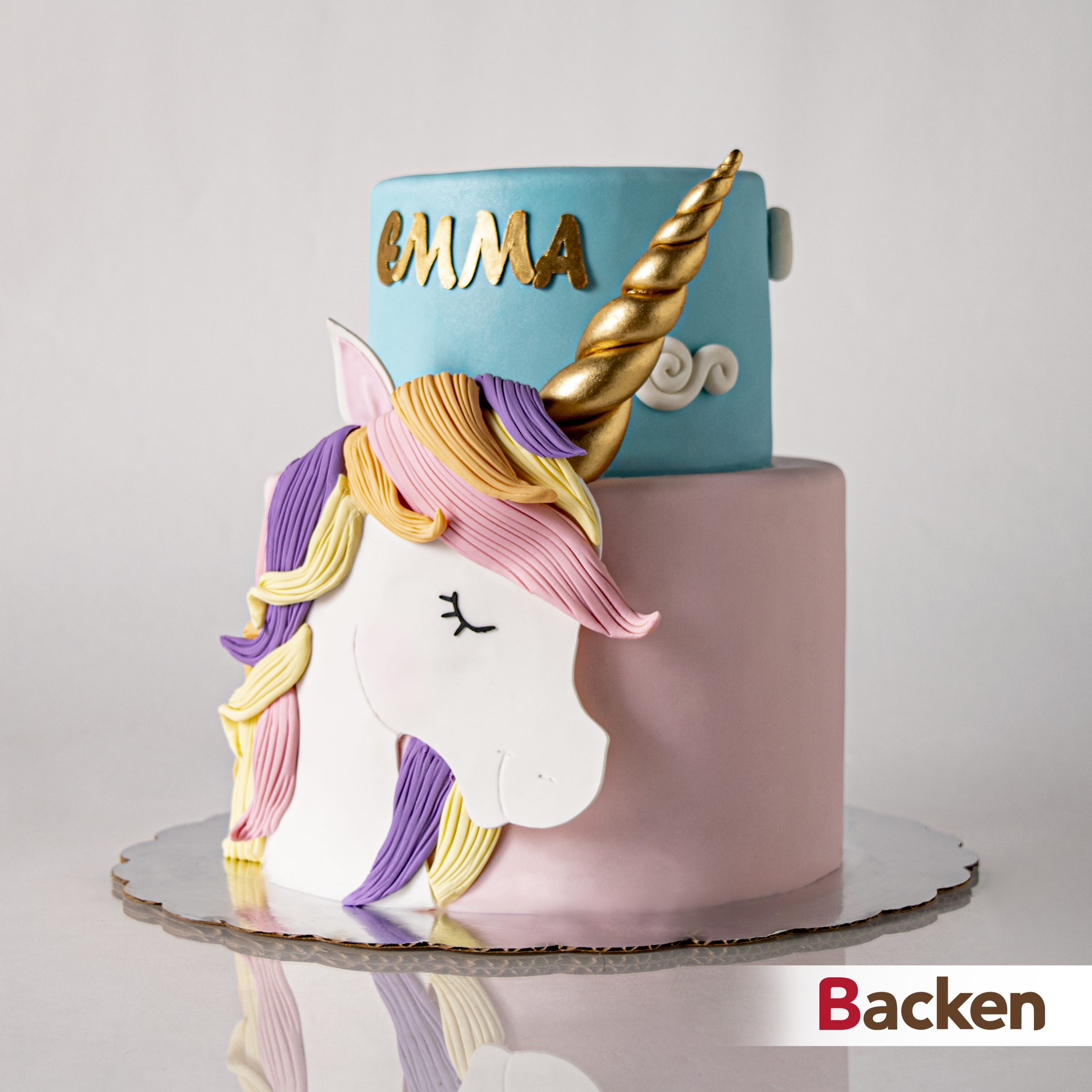 Pastel de unicornio 2 Pastel de Unicornio