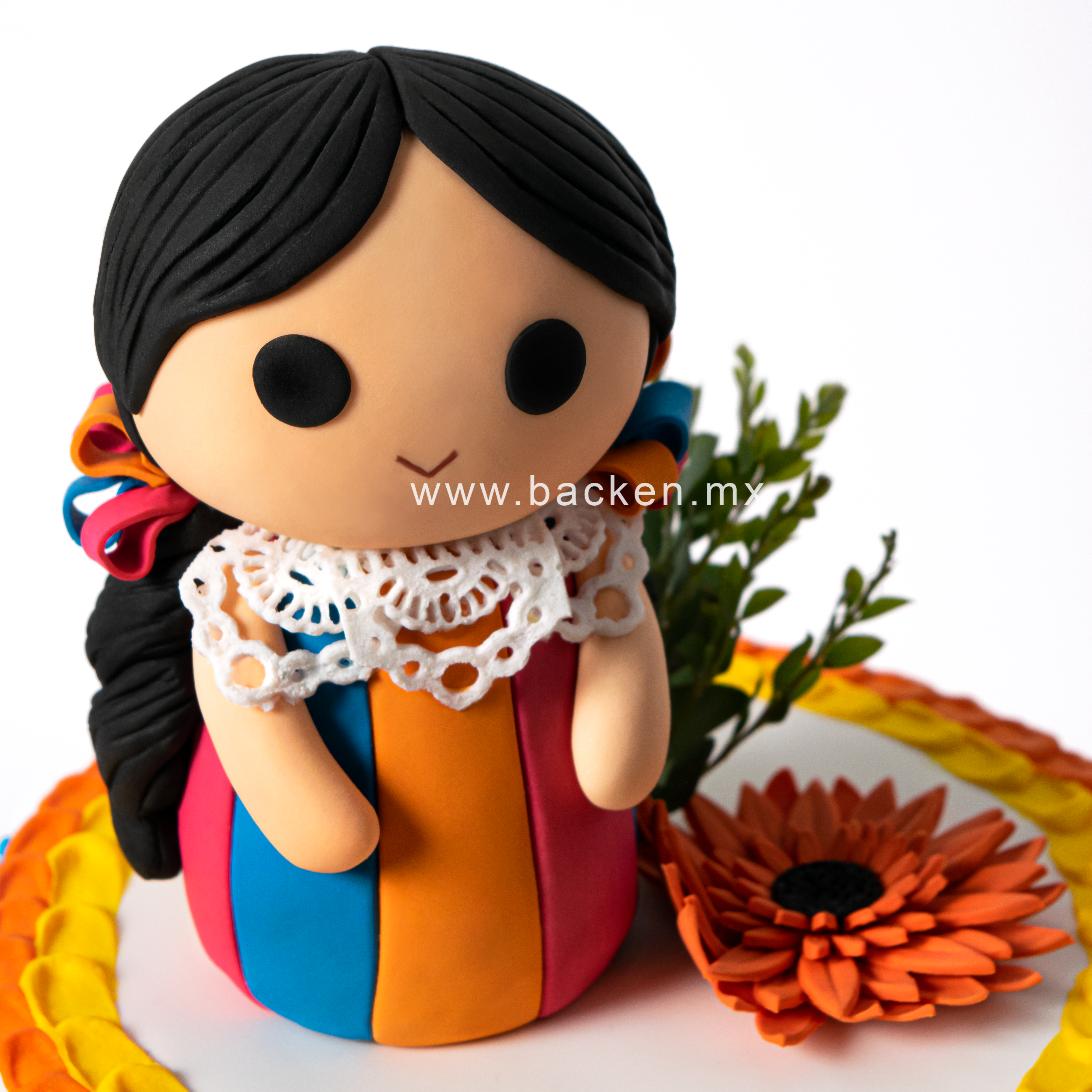 Pastel de Fondant Mexicano1
