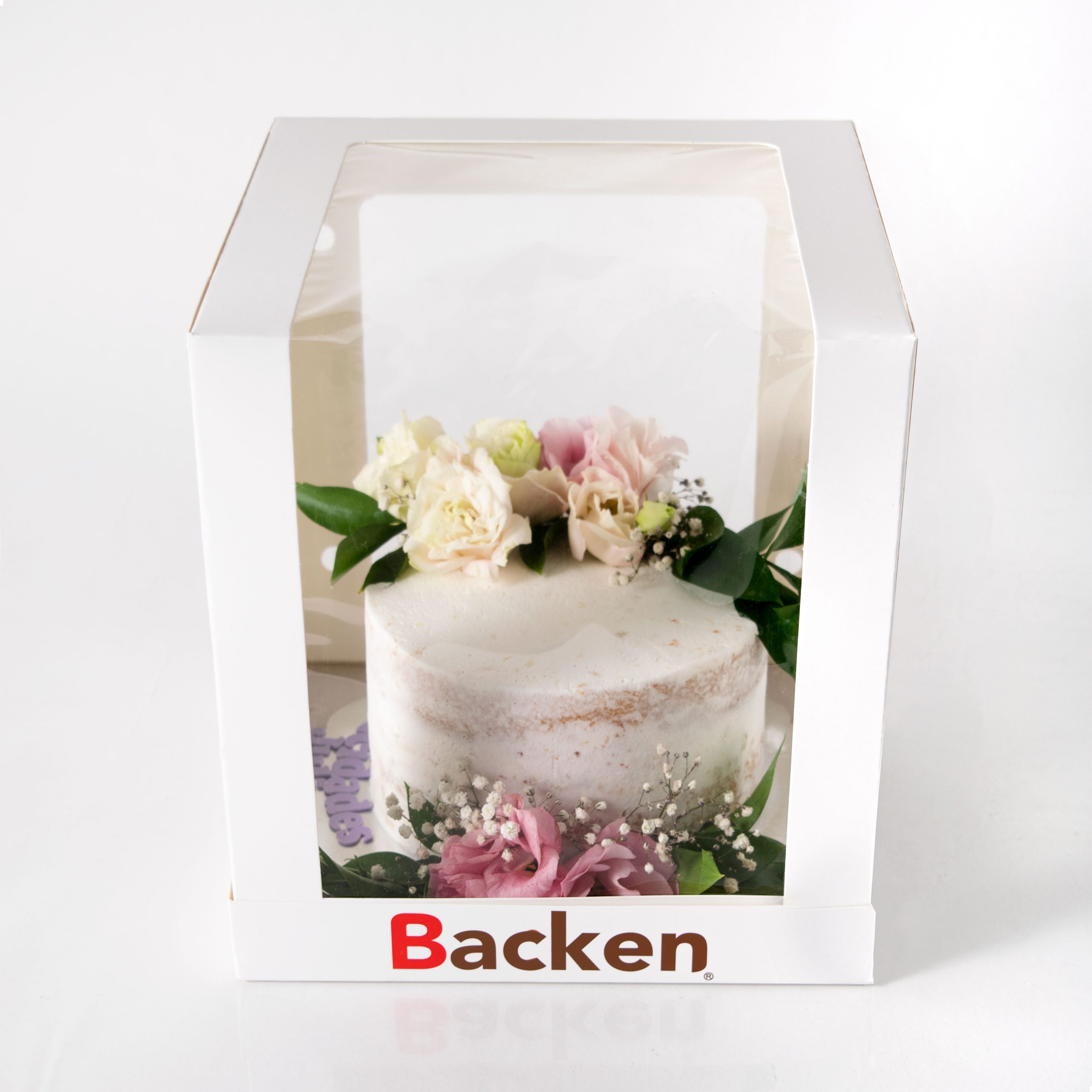 Pastel de flores_ Backen