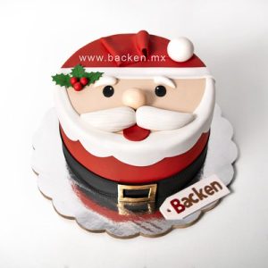 Pastel de Fondant de Santa Claus